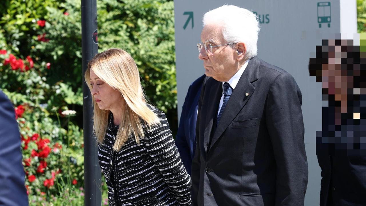 Mattarella e Meloni in visita ai feriti ricoverati al Baggiovara: “Grazie al lavoro dei sanitari”