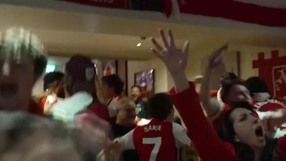 La festa dell''Arsenal che conquista la Premier League dopo 22 anni e sogna il "double"