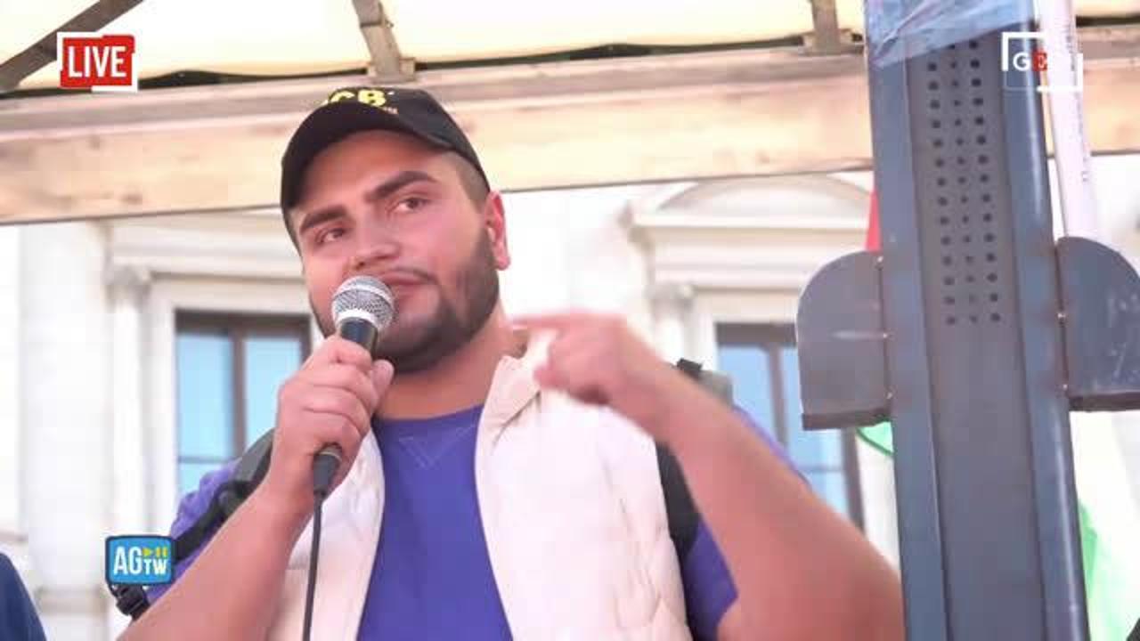 Roma, manifestazione nazionale contro guerra e carovita dei sindacati di base - Diretta