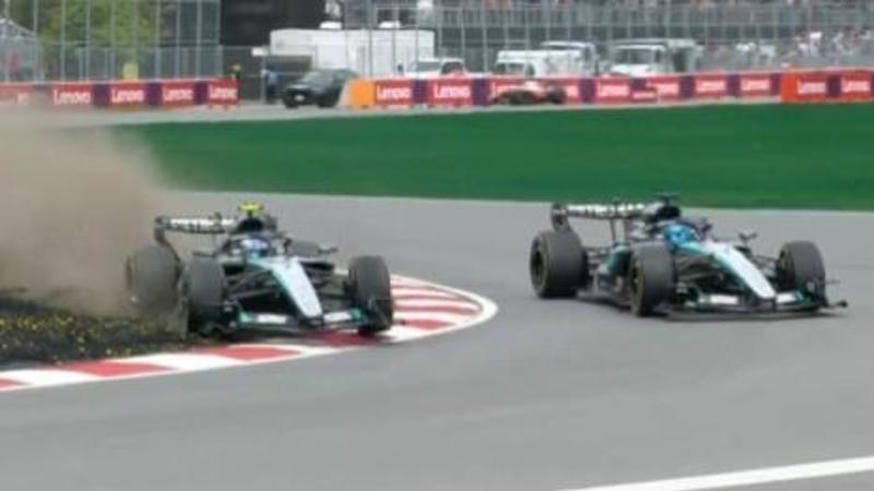 Gp del Canada, Russell vince la Sprint. Scintille in pista con Antonelli (3°). Ferrari dietro