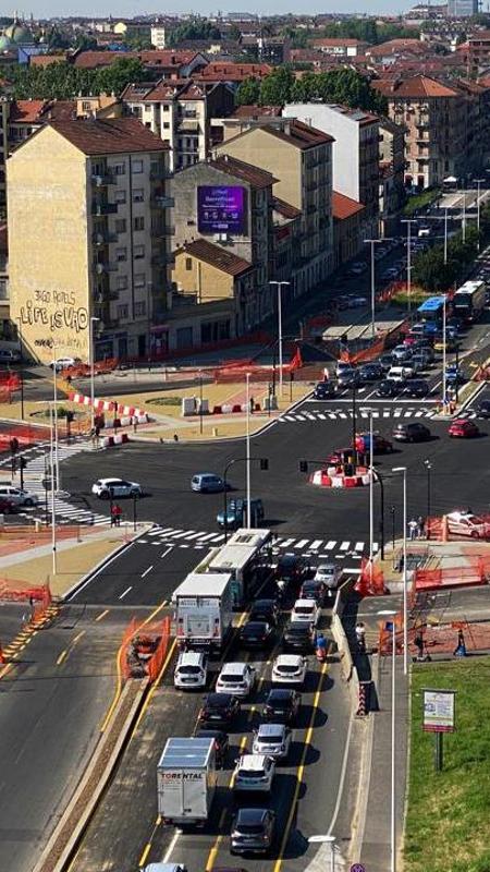 Test semaforici in piazza Baldissera, siamo andati a verificare come sta andando