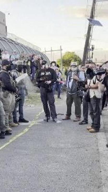 Proteste contro l'agenzia ICE in New Jersey