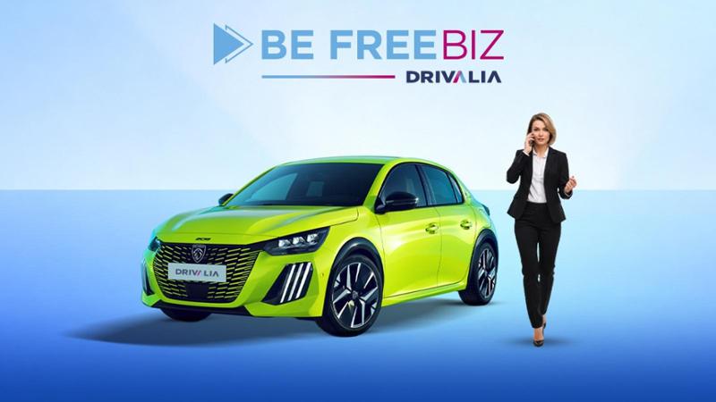Drivalia lancia Be Free Biz: noleggio a lungo termine super flessibile