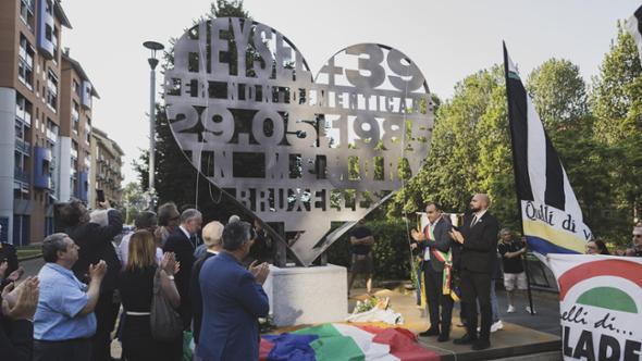 Un monumento e un appello per le vittime dell’Heysel: “Juve, ricordate i 39 in ogni partita”