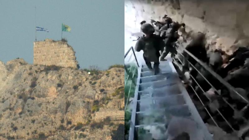Conquista israeliana del castello di Beaufort in Libano