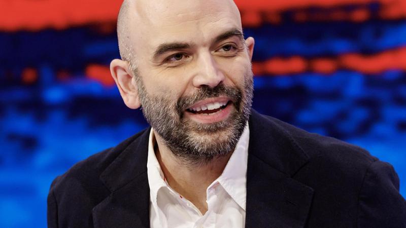 Lo scrittore Roberto Saviano