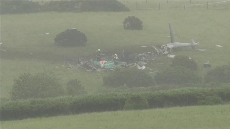 Elicottero militare britannico precipita nel Devon: tre vittime