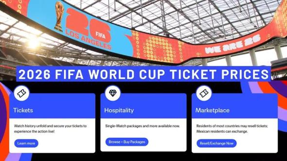 I biglietti per la Coppa del Mondo spariscono dal sito Fifa per ricomparire sui siti di rivendita