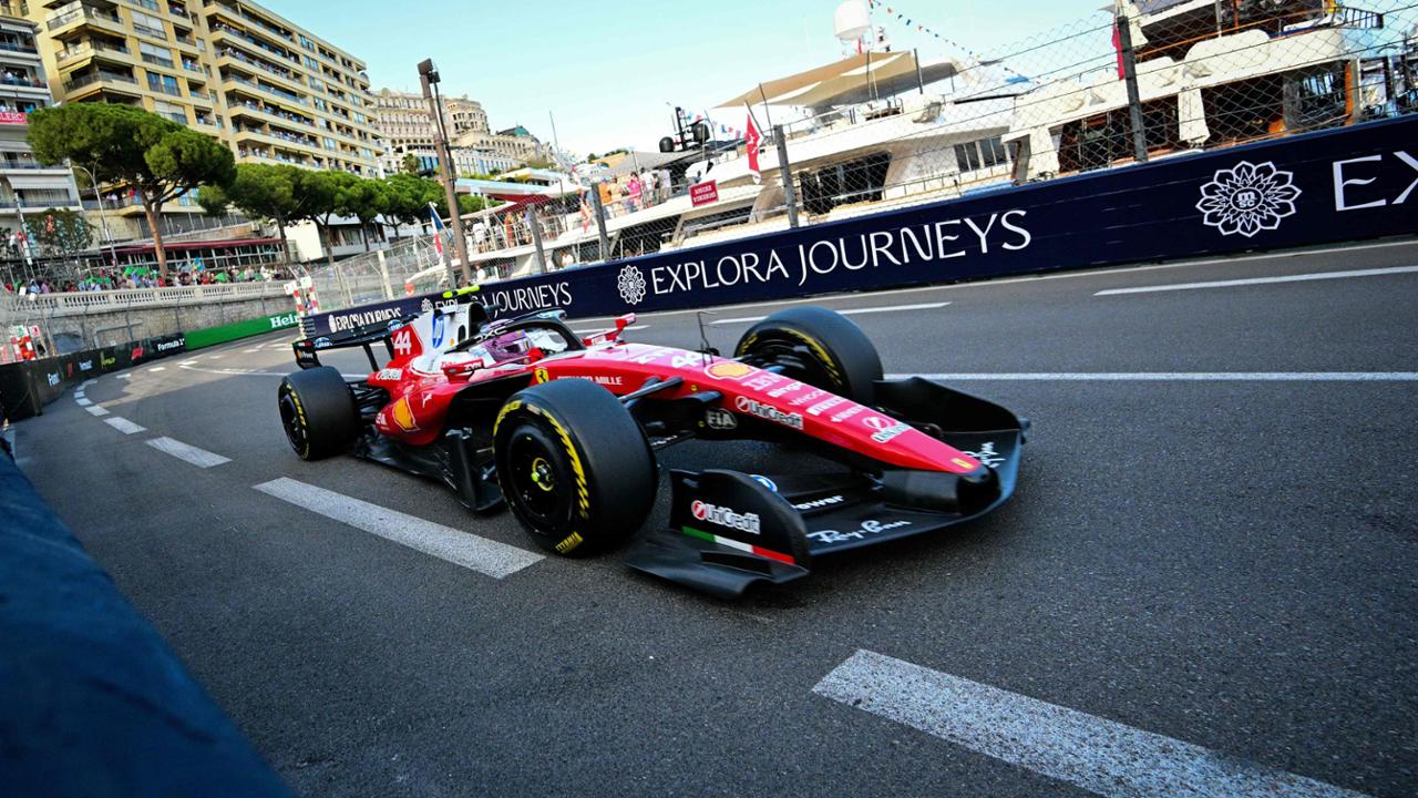 Gp Montecarlo: Hamilton vola, Leclerc a un decimo