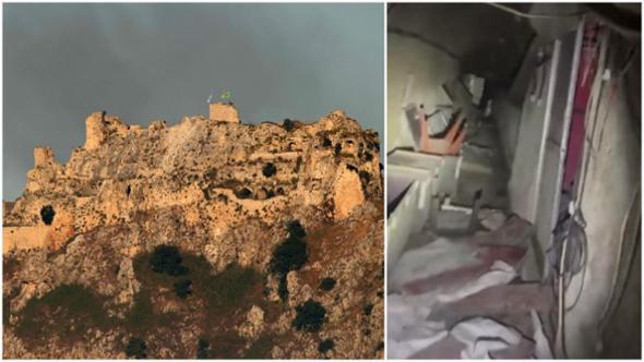 Israele diffonde immagini dei tunnel di Hezbollah sotto il castello di Beaufort
