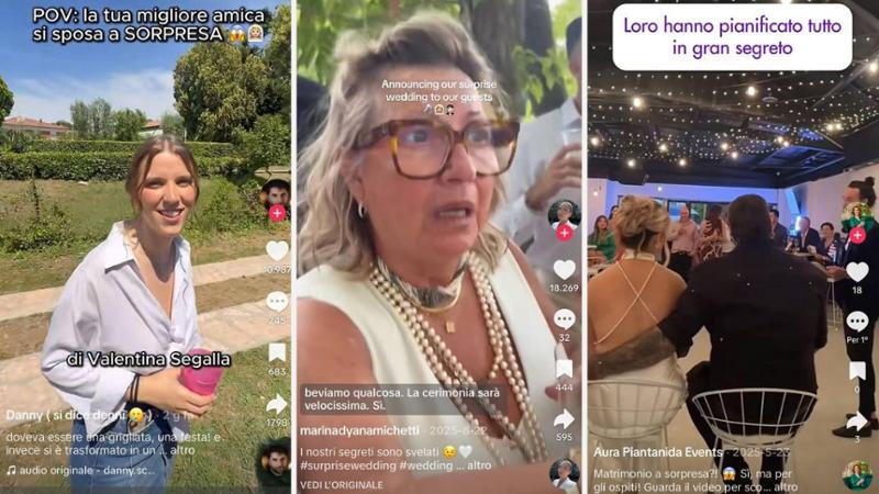 “Venite alla mia festa”, poi l’abito bianco: l’ultima tenden