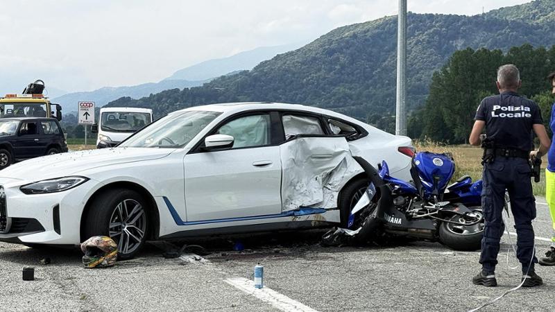 Incidente a Piverone, un altro motociclista muore in uno schianto