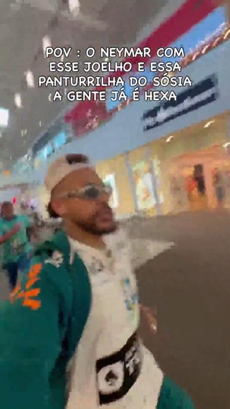 Disordini in un centro commerciale causati dal sosia di Neymar