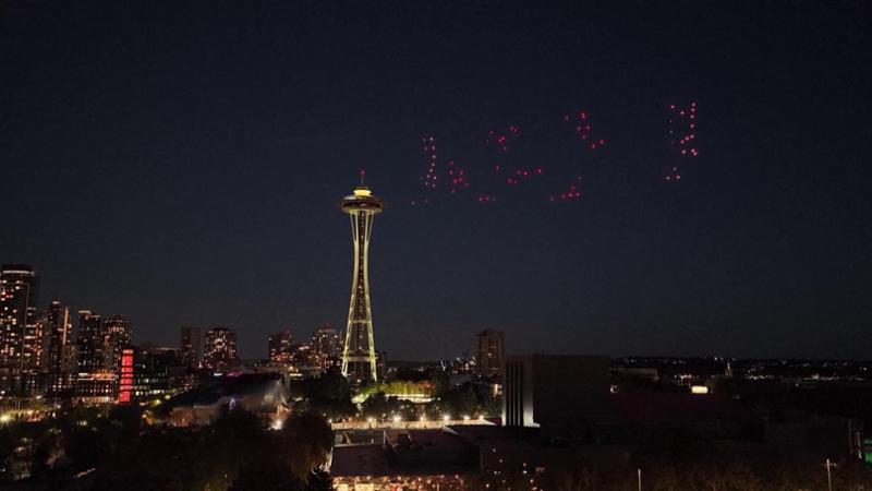 Al Mondiale compare un tabellone mai visto prima: il risultato di Belgio-Egitto è scritto nel cielo