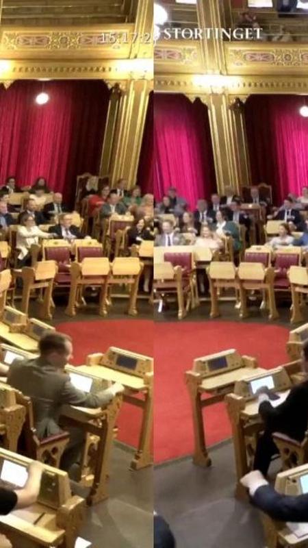 Parlamentari norvegesi replicano la 'viking row' in aula