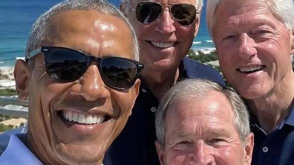 Il selfie degli ex presidenti Usa in cui “Trump non ci sarebbe mai”