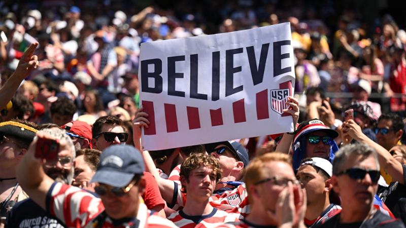 Usa e Marocco, le due facce del tifo
