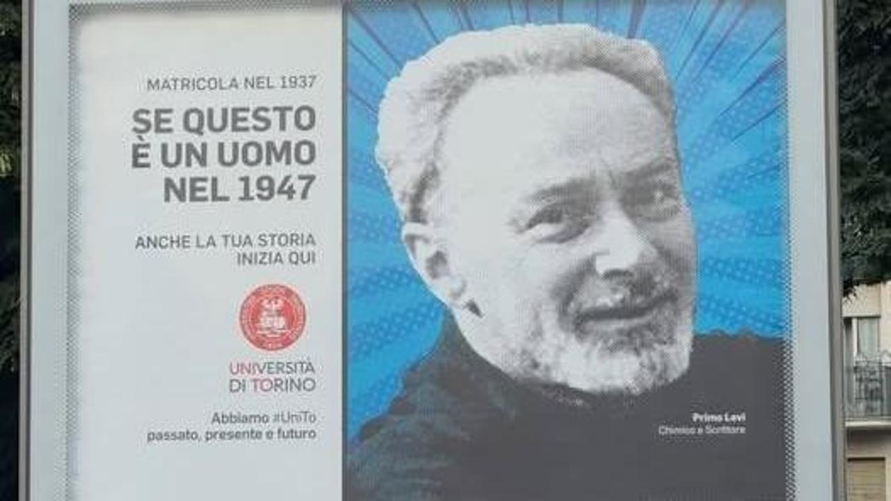 Torino, la matricola Primo Levi “testimonial” dell’Università: scoppia la polemica, via i manifesti