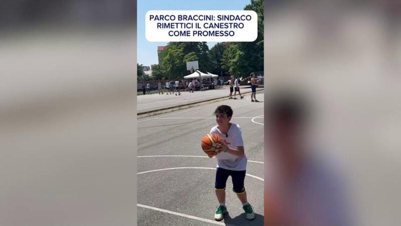 "Sindaco, ci metti a posto il canestro?": l'appello dal parco Braccini di Torino è virale