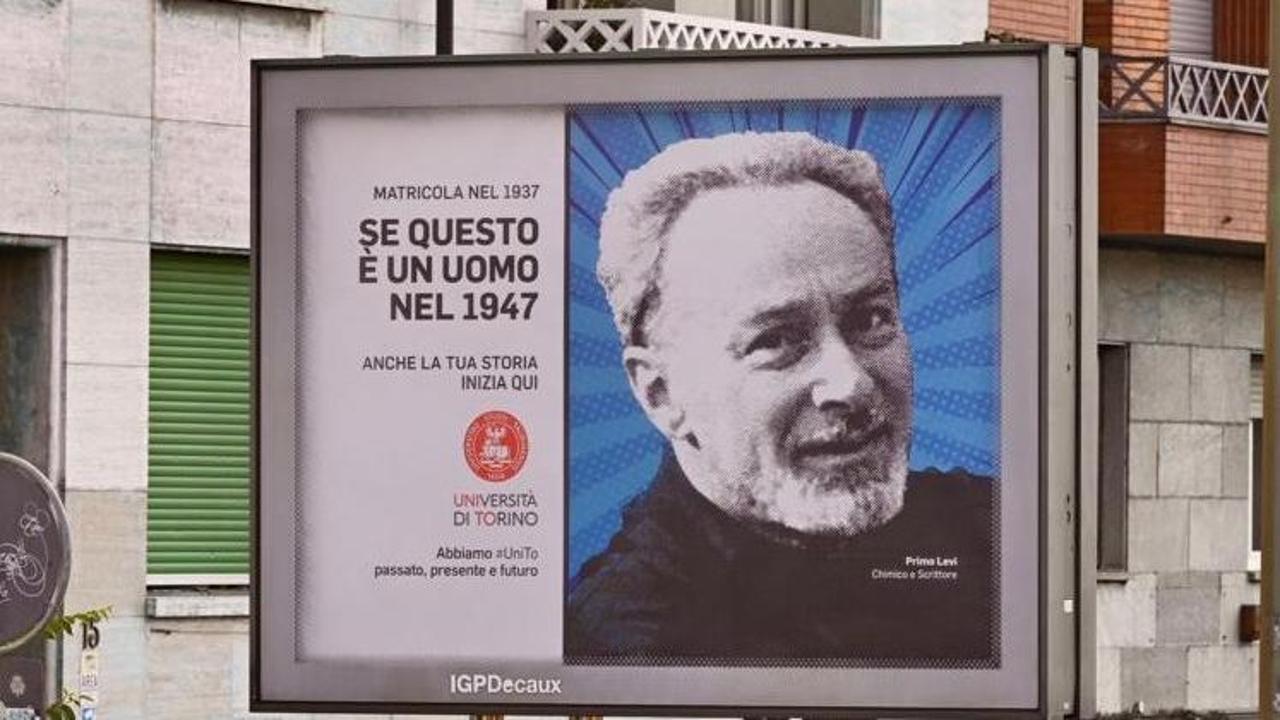 Da testimone della Shoah a testimonial dell’università di Torino: ritirati i manifesti di Levi