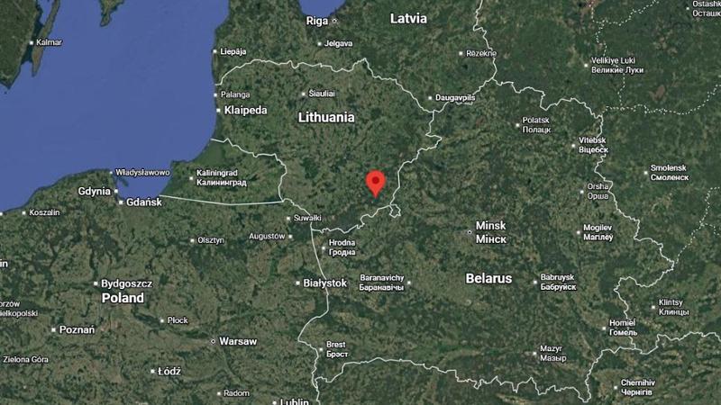 Una base tedesca vicina a Vilnius, pronta per un attacco russo da Est