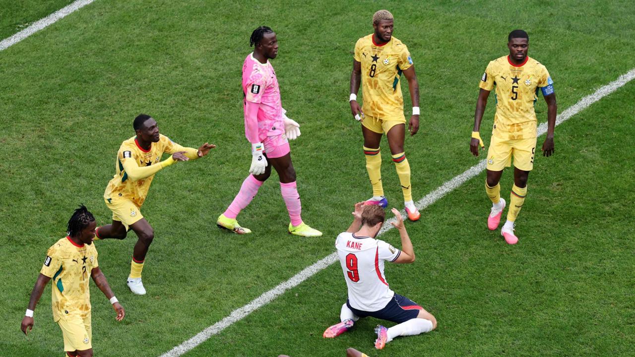 L’inghilterra si sveglia tardi. O’Reilly e Kane pericolosi nel finale, ma il Ghana resiste (0-0)