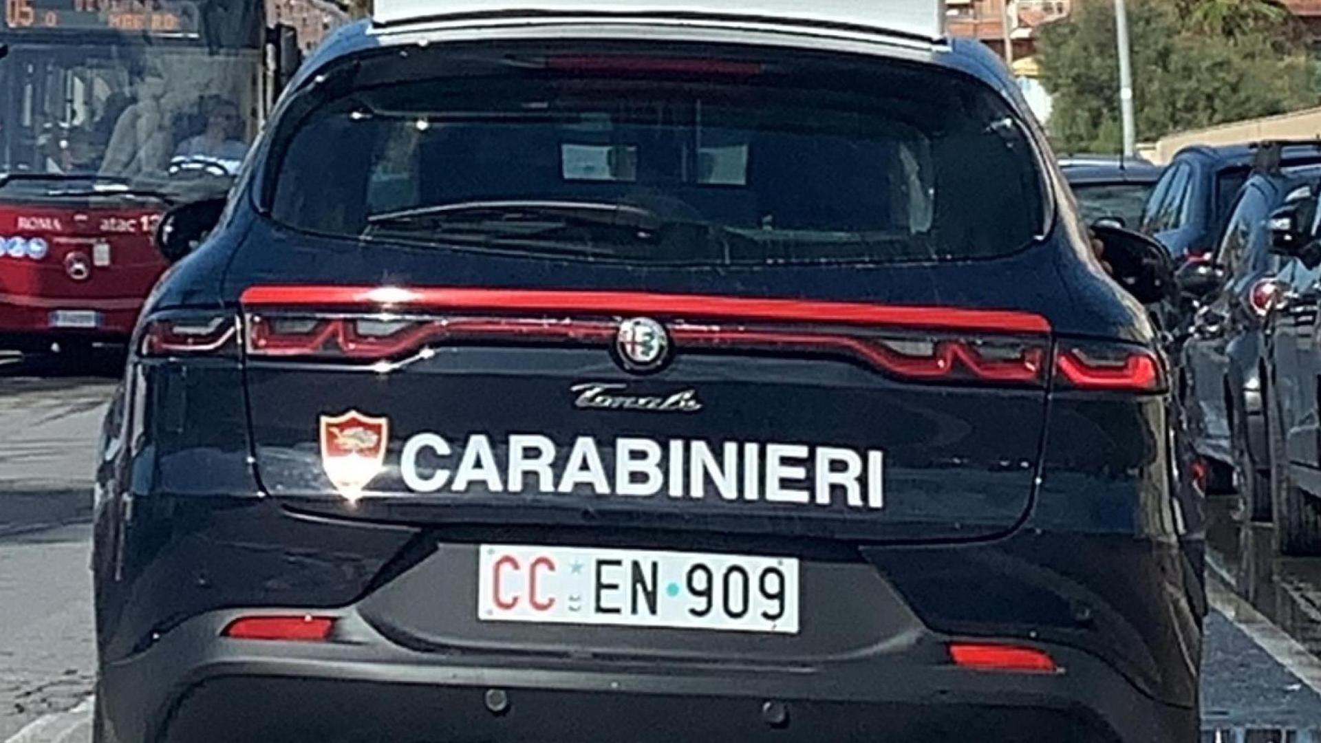 Rilievi dei carabinieri a Milano