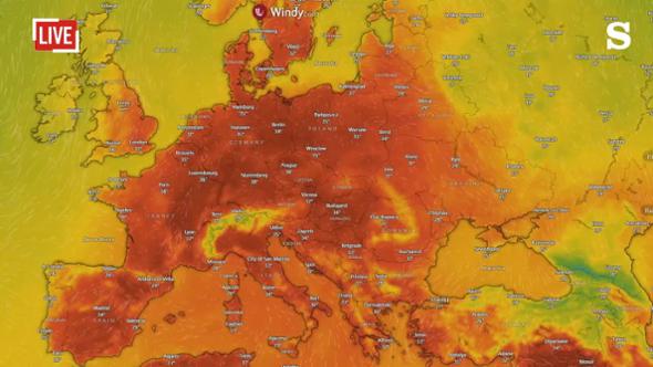 Il monitoraggio in tempo reale: la mappa del caldo torrido che investe l'Europa e l’Italia