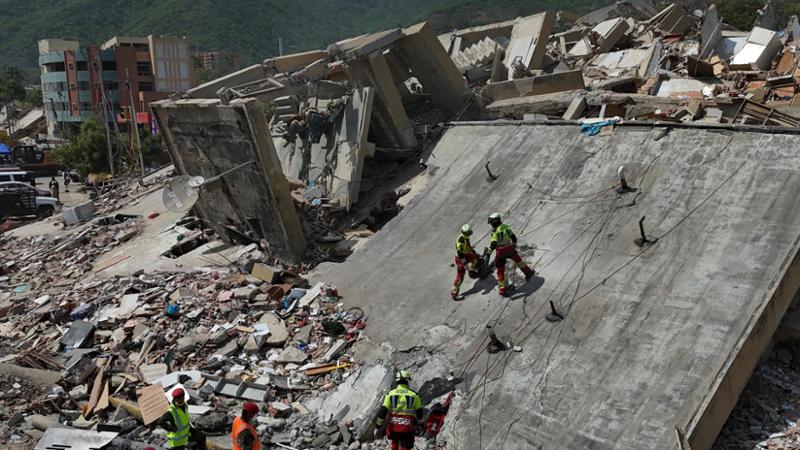 Nuova forte scossa in Venezuela, i soccorsi continuano senza sosta