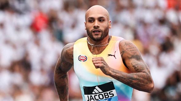 Marcell Jacobs vince i 100 metri in Austria con vento irregolare