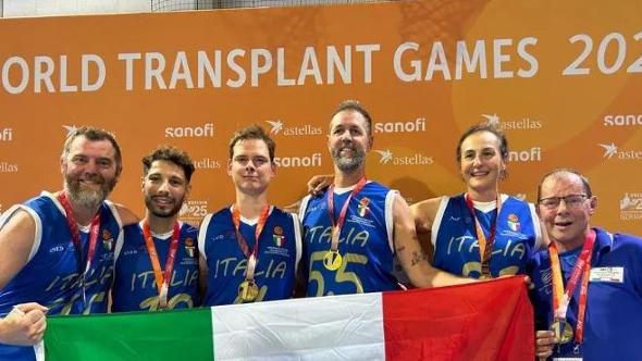 La rivincita di Gianni: dalla malattia al doppio oro con la Nazionale trapiantati