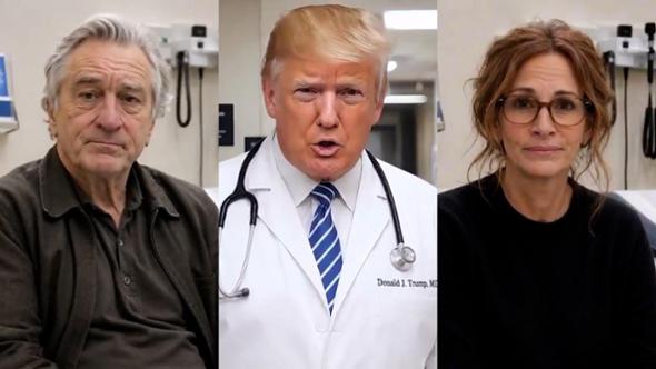Il video deepfake di Trump: "Spegnete le fake news, pregate e bevete Coca-Cola light"