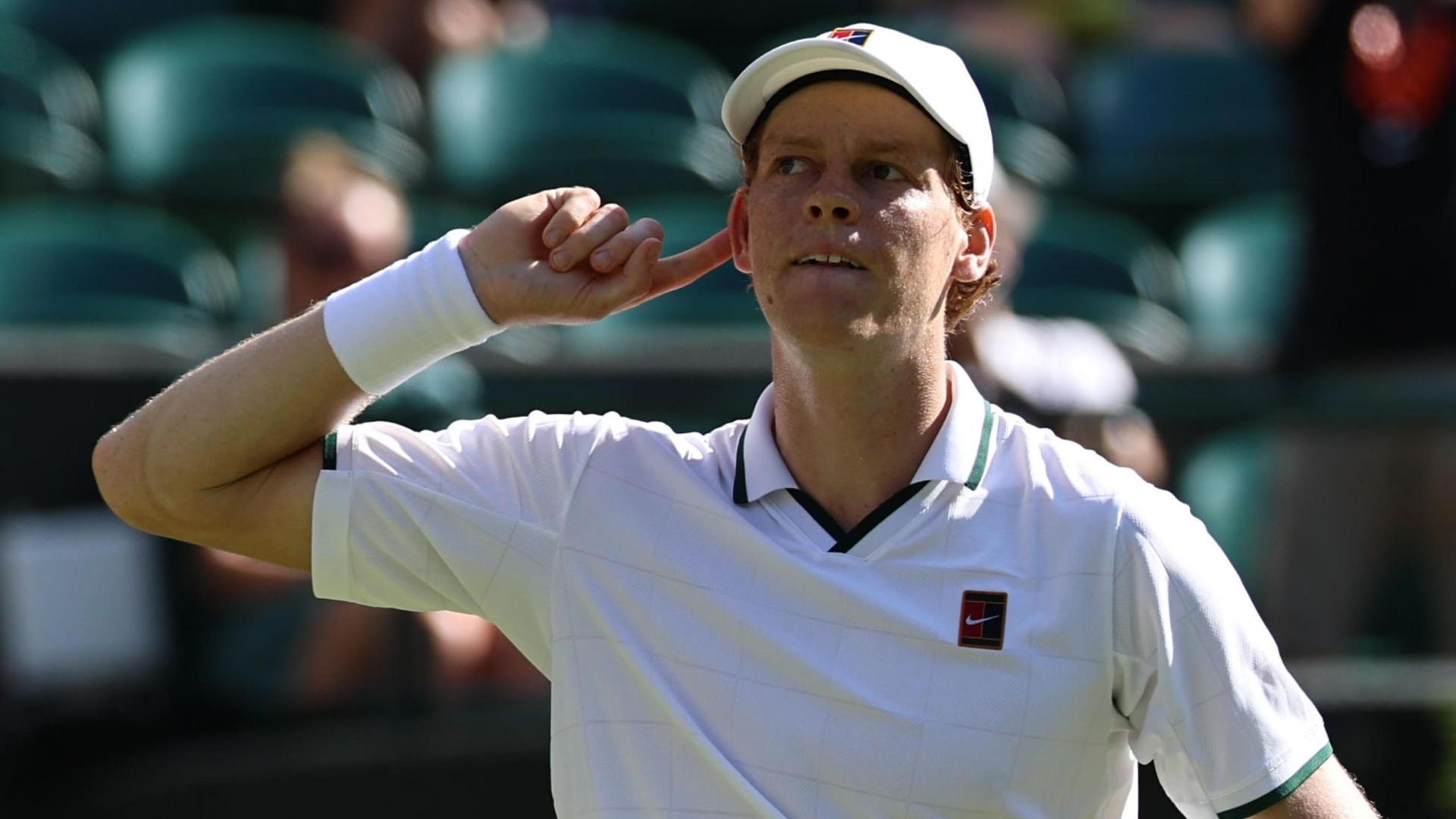 Wimbledon, Sinner vola agli ottavi in tre set (6-4; 6-3; 6-4)