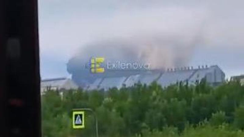 Esplosioni al porto di San Pietroburgo: le immagini dei raid