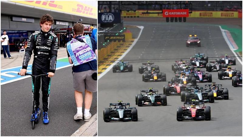 F1 Sprint Silverstone, Antonelli incontenibile, secondo Hamilton. Leclerc 5°, sul podio Norris
