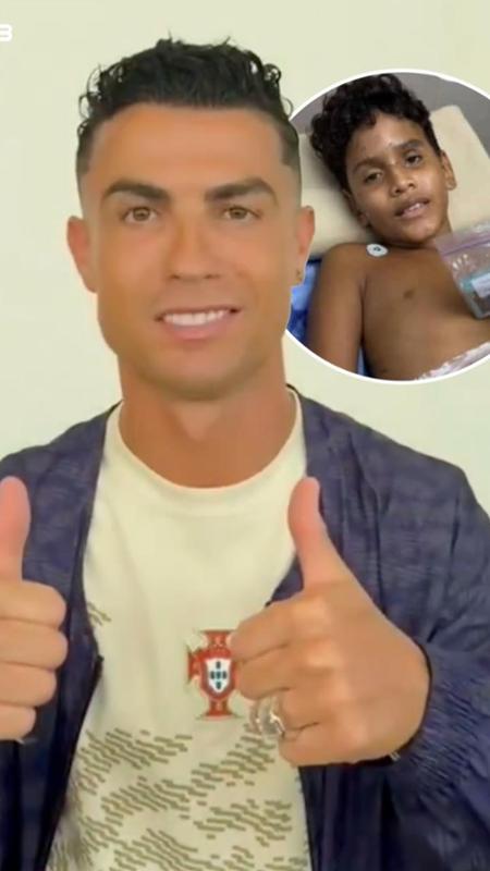 Venezuela, la promessa di Ronaldo al bimbo ferito nel sisma e la reazione del piccolo in ospedale