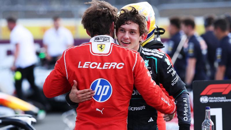 F1 qualifiche Silverstone, Antonelli inarrestabile: pole davanti a Leclerc (2°) e Hamilton (3°)