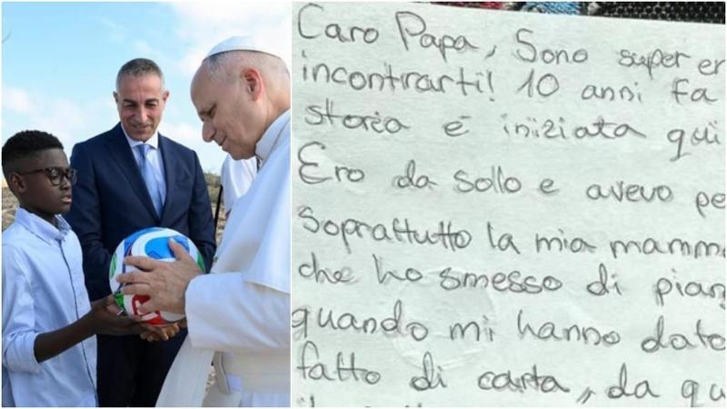 Il mio Leo, lo sbarco a Lampedusa e la lettera al Papa 10 anni dopo: “Nulla è cambiato”