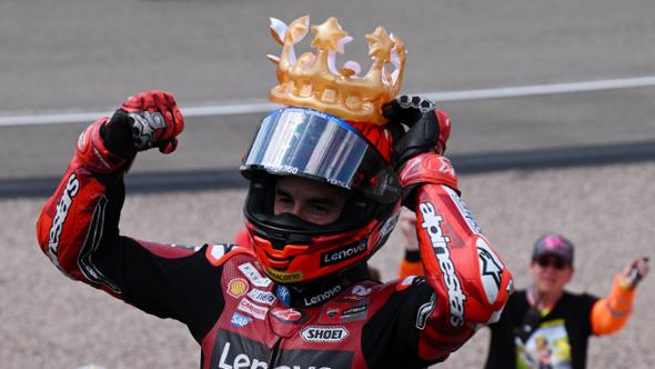 Marc Marquez è il re del Sachsenring: fa 13 in Germania ed eguaglia Agostini