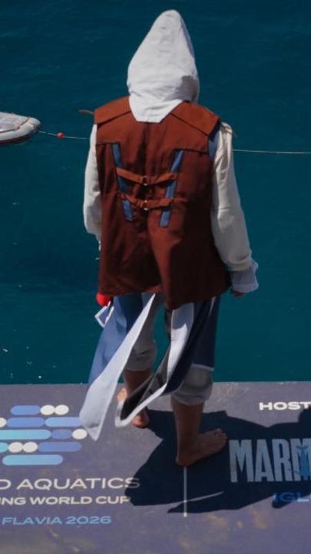 Assassin’s Creed, il Salto della fede diventa realtà: il tuffo mozzafiato da 20 metri