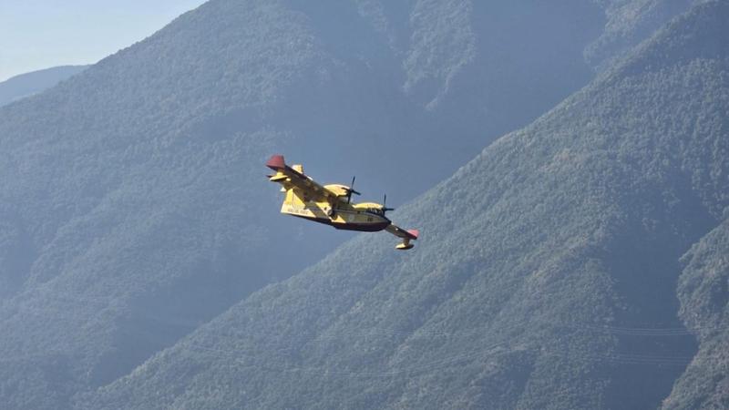Incendio a Premosello, dopo 12 giorni proseguono senza sosta le operazioni di spegnimento