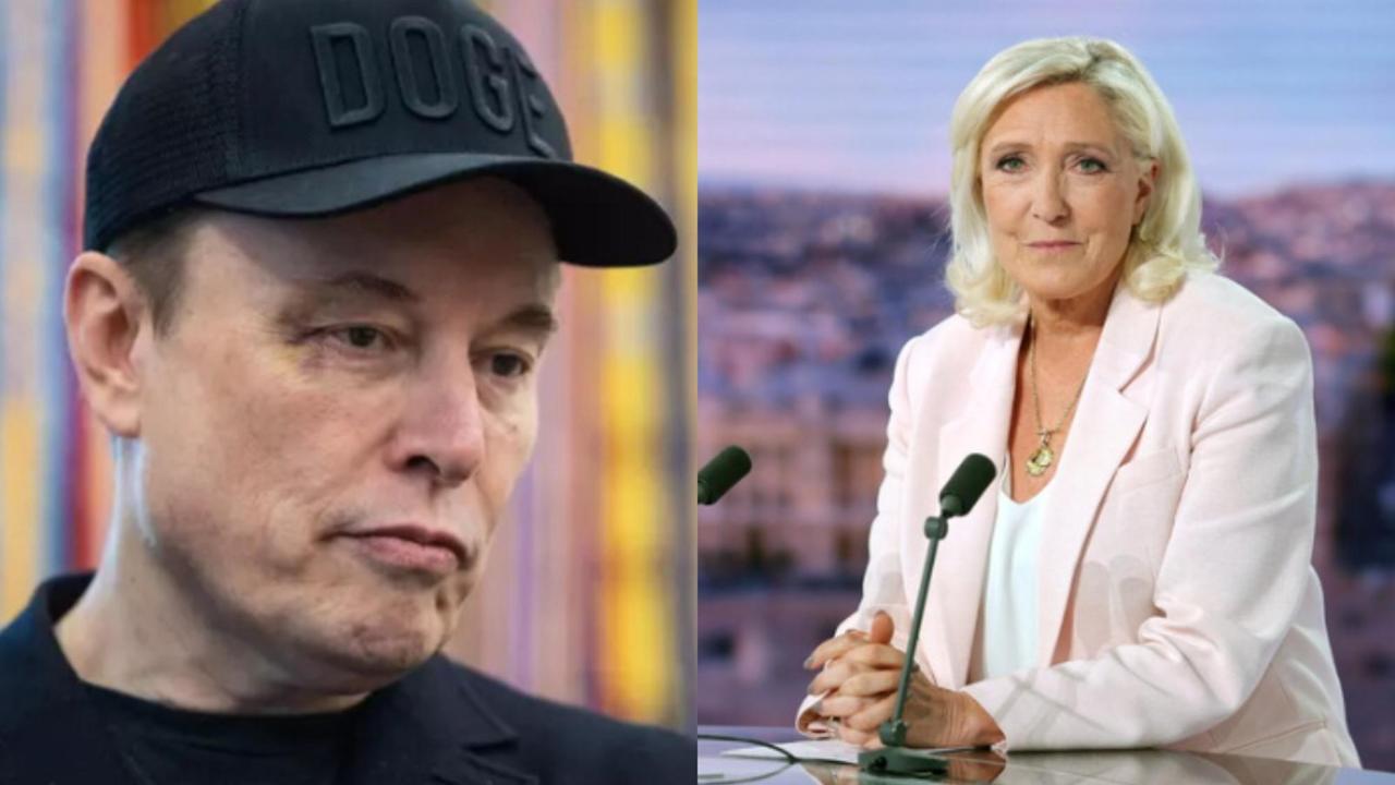 Musk esprime sostegno pubblico alla candidatura di Marine Le Pen
