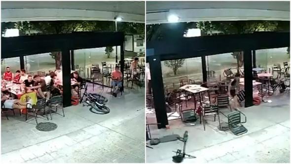 Militari fuori servizio aggrediti mentre seguono la finale del Mondiale al bar