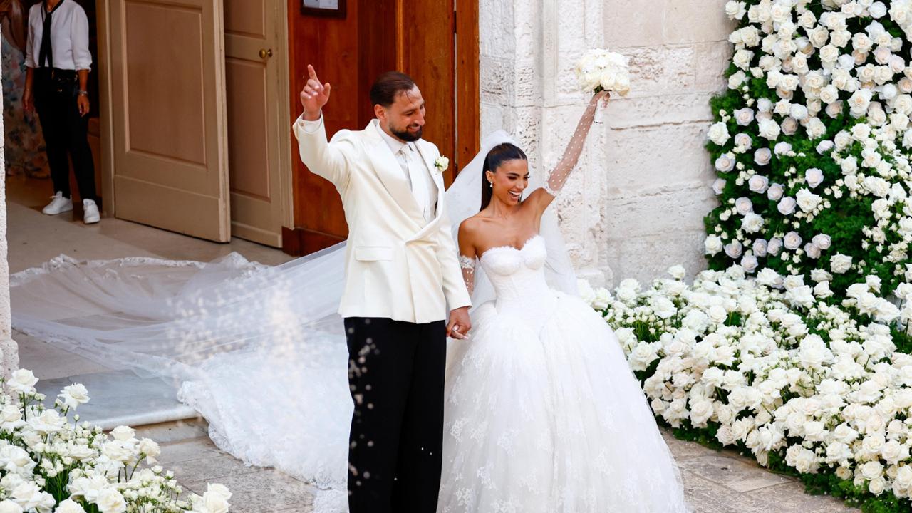Matrimonio di Gianluigi Donnarumma in Valle d'Itria
