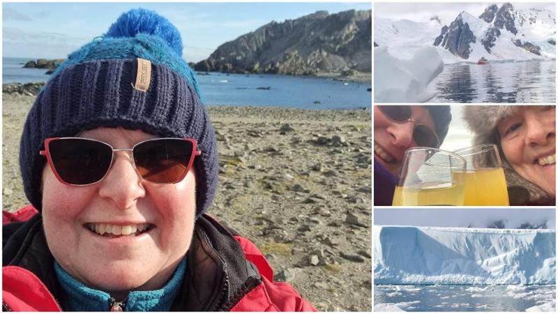 Caroline, neo pensionata spende 21mila euro in Antartide: “I soldi non sono per i figli”
