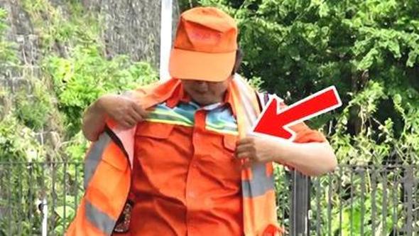 Gilet con aria condizionata per gli operatori ecologici cinesi
