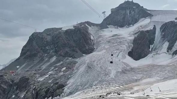 Neve sparita e piste impraticabili: Brignone mostra il caldo sul Cervino