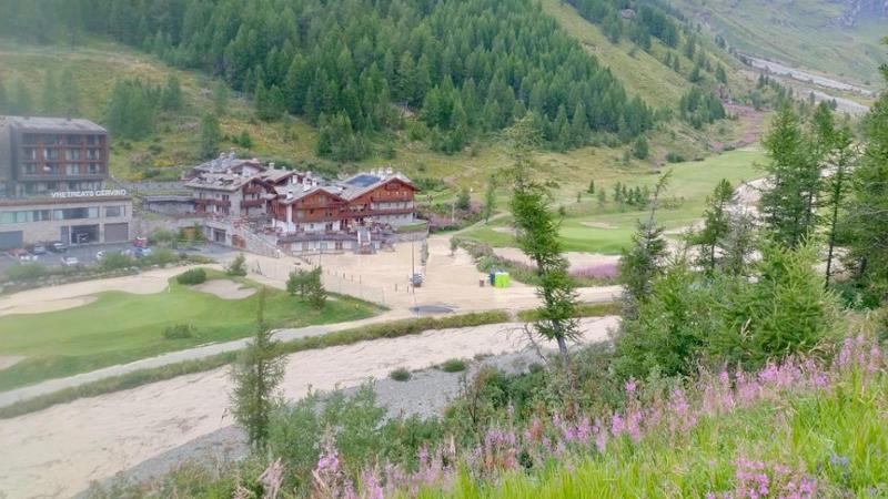 Alluvione a Cervinia, esondati due torrenti: danni ingenti al campo da golf