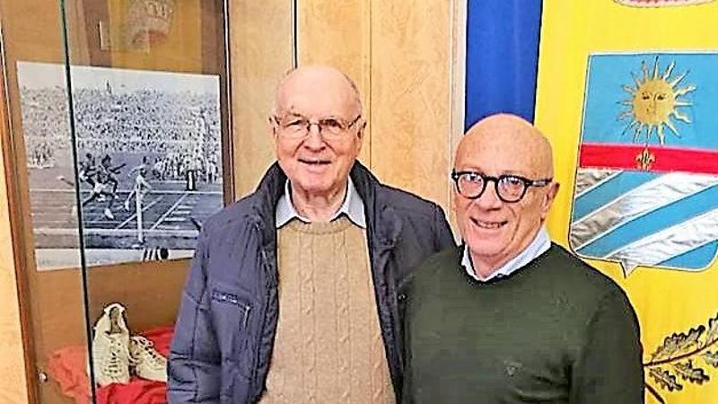 Livio Berruti, l’addio a Stroppiana: “Tornava sempre da noi, qui aveva imparato a correre”