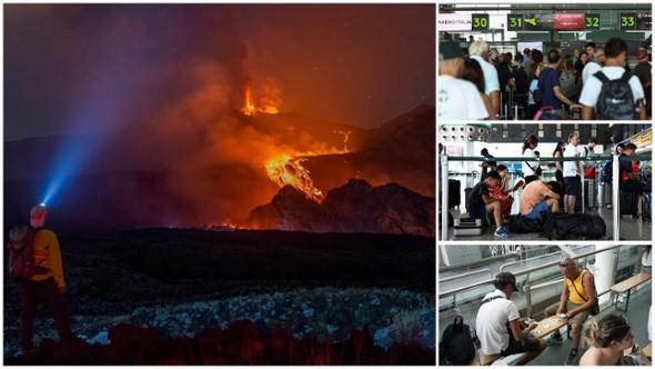 Etna, ancora boati e lava. A Catania stop ai voli fino alle 15 ma non si escludono nuovi rinvii
